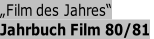 „Film des Jahres“  Jahrbuch Film 80/81